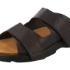 Mens Wide Fit Easy Access Adjustable Mule Sandals - Blake<DB Wider Fit Shoes New