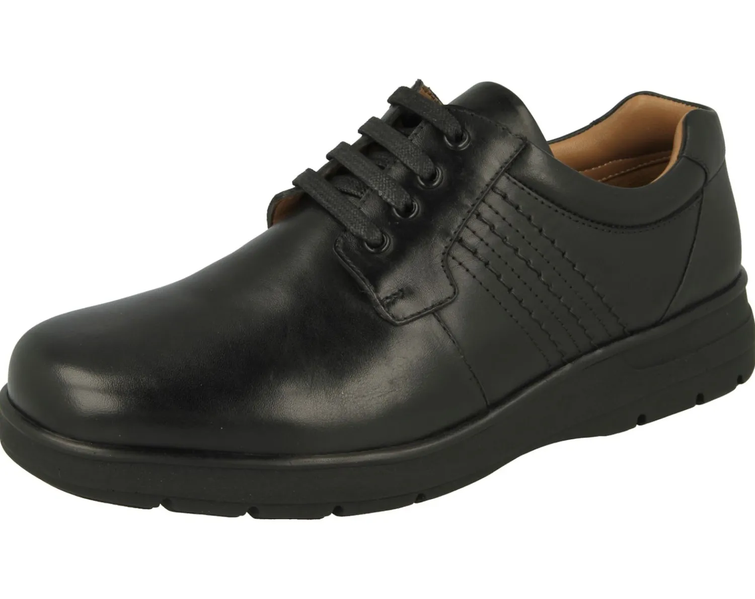 Mens Wide Fit Lace Up Casual Shoes - Chatham<DB Wider Fit Shoes Discount