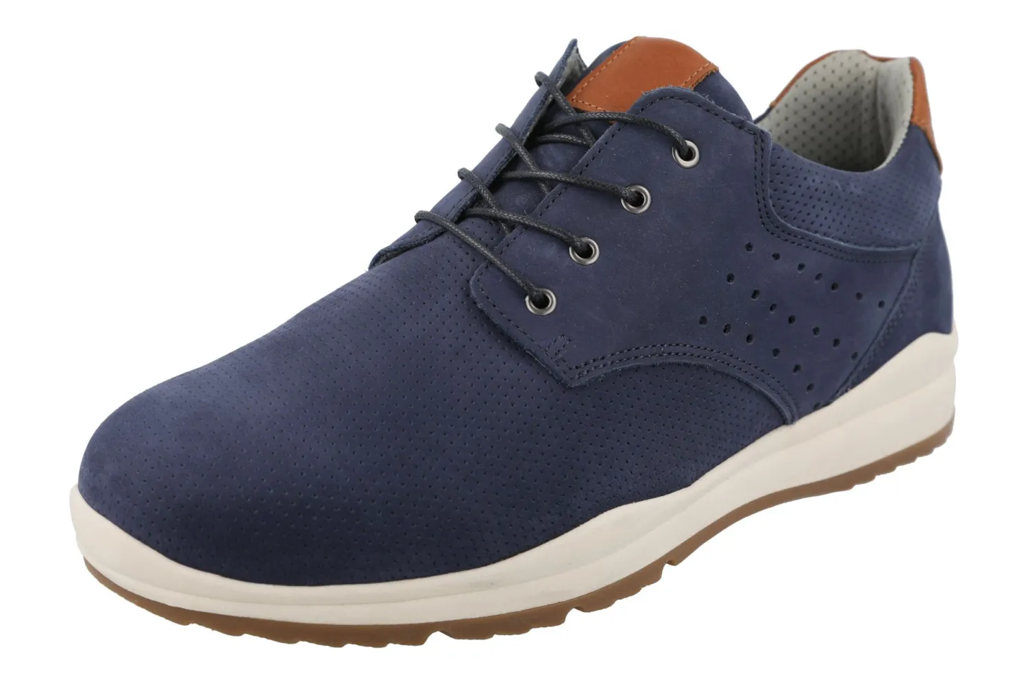 Mens Wide Fit Lace Up Trainer Style Casual Shoes - Benjamin<DB Wider Fit Shoes Fashion
