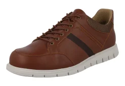 Mens Wide Fit Lace Up Trainer Style Casual Shoes - Caspian<DB Wider Fit Shoes New