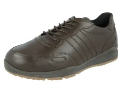 Mens Wide Fit Lace Up Trainer - Seb<DB Wider Fit Shoes Discount