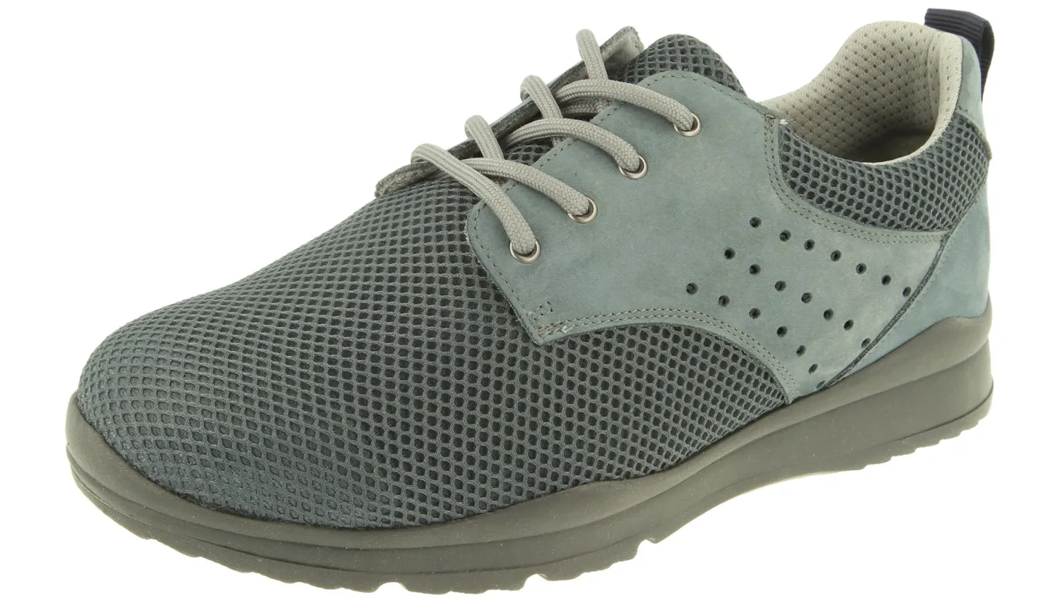 Mens Wide Fit Lace-Up Canvas Shoes - Archie<DB Wider Fit Shoes Sale