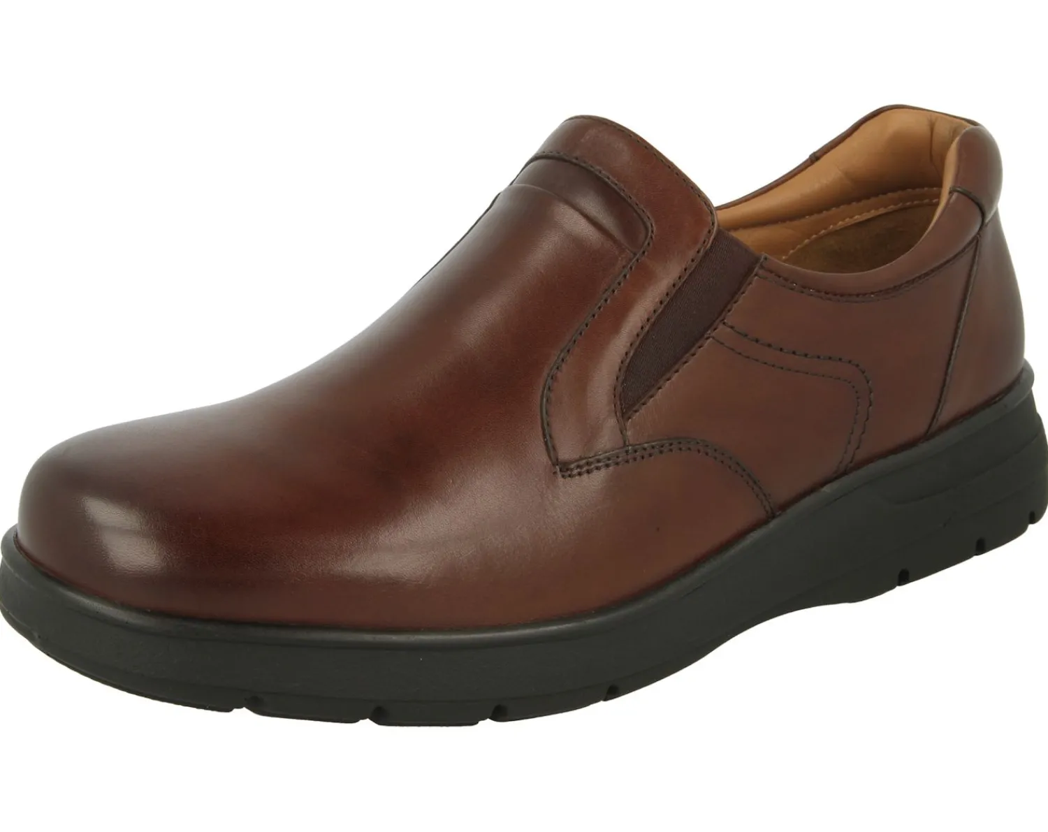 Mens Wide Fit Slip-On Casual Shoes - Delhi<DB Wider Fit Shoes Fashion