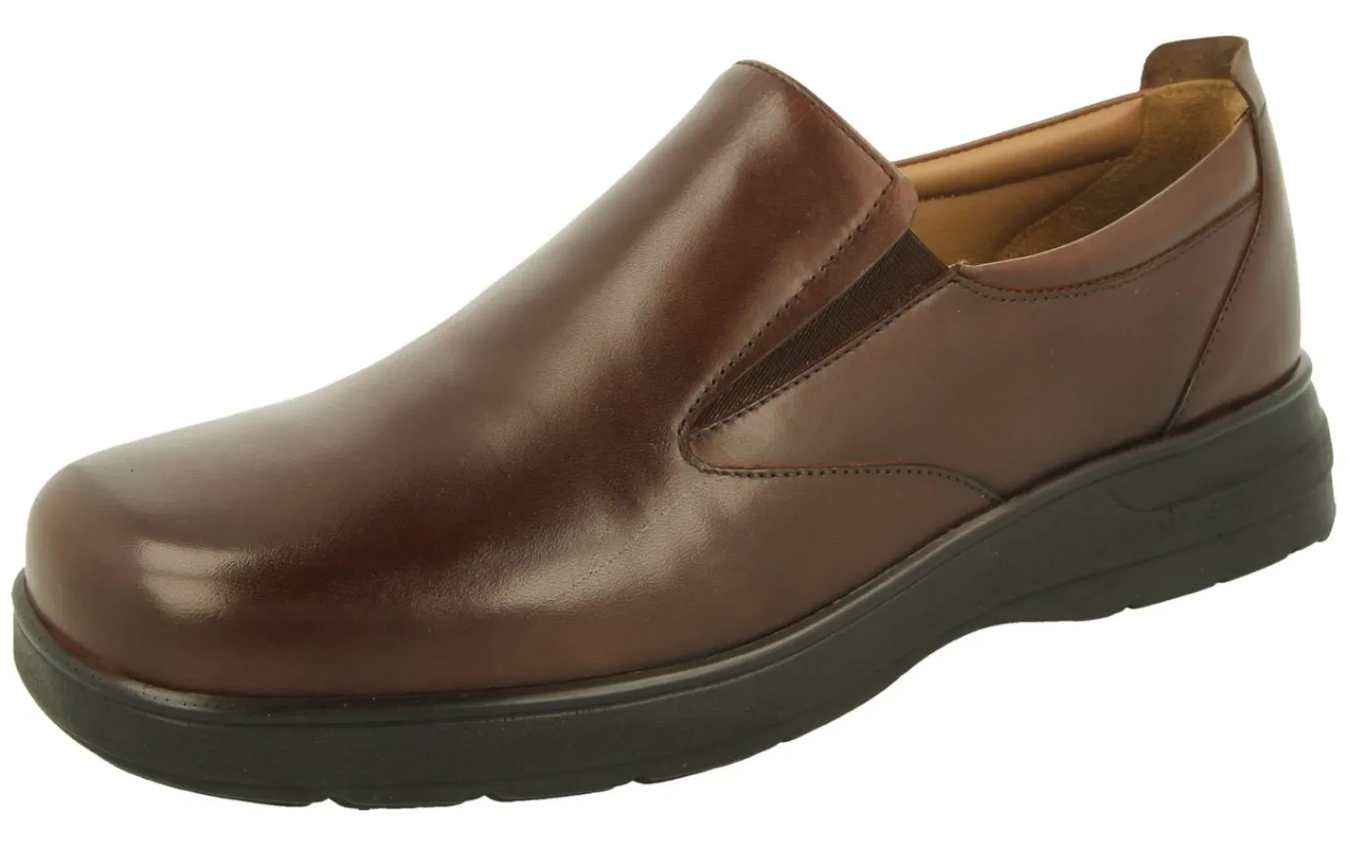 Mens Wide Fit Slip-On Casual Shoes - Dalton<DB Wider Fit Shoes Discount