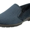 Mens Wide Fit Slip-On Slippers - Kendal<DB Wider Fit Shoes Clearance