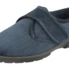 Mens Wide Fit Slippers - Hallam<DB Wider Fit Shoes Online