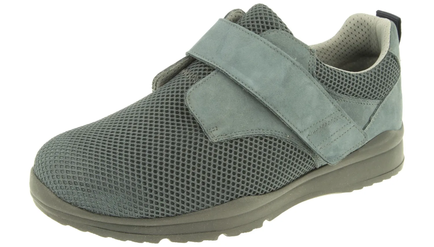 Mens Wide Fit Strap Fit Canvas Shoes - Andy<DB Wider Fit Shoes Clearance