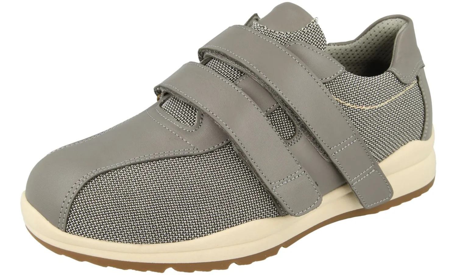 Mens Wide Fit Touch Strap Trainer - Logan<DB Wider Fit Shoes New