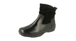 Womens Wide Fit Ankle Boots - Foxton<DB Wider Fit Shoes Outlet