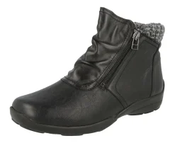 Womens Wide Fit Ankle Boots - Stoke<DB Wider Fit Shoes Sale