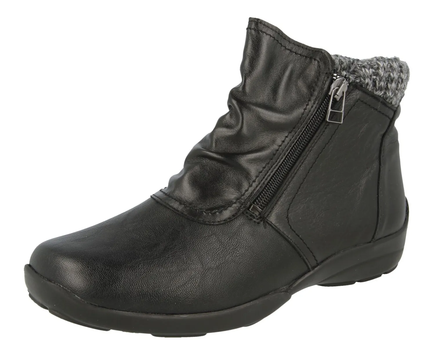 Womens Wide Fit Ankle Boots - Stoke<DB Wider Fit Shoes Sale