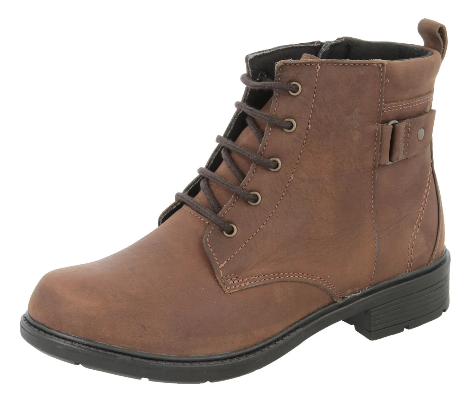 Womens Wide Fit Ankle Boots - Bayeux<DB Wider Fit Shoes Fashion