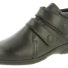 Womens Wide Fit Ankle Easy Access Boots - Woodpecker<DB Wider Fit Shoes Clearance