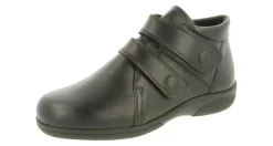Womens Wide Fit Ankle Easy Access Boots - Woodpecker<DB Wider Fit Shoes Clearance