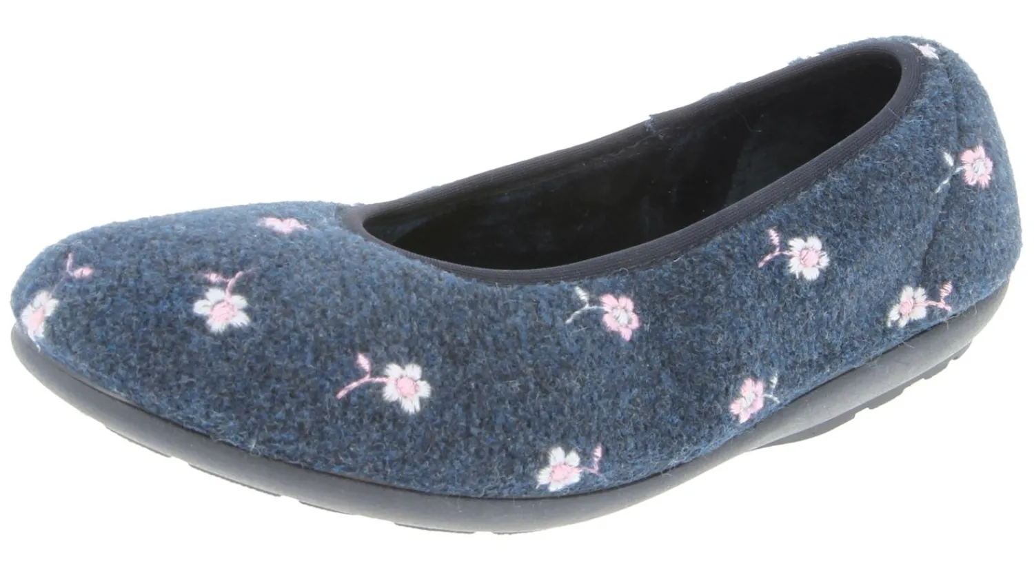 Womens Wide Fit Ballerina Slippers - Pedro<DB Wider Fit Shoes Best