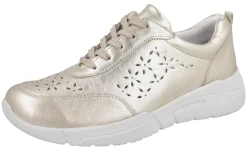 Womens Wide Fit Breathable Lace Trainer - Briar<DB Wider Fit Shoes New