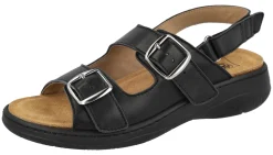 Womens Wide Fit Buckle Fastening Flat Sandal - Mishka<DB Wider Fit Shoes Hot