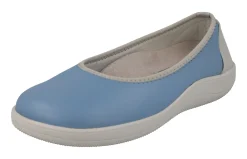 Womens Wide Fit Court Style Casual Shoes - Curtis<DB Wider Fit Shoes Sale