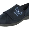 Womens Wide Fit Easy Access Slippers - Keeston<DB Wider Fit Shoes Fashion