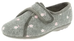 Womens Wide Fit Easy Access Slippers - Savannah<DB Wider Fit Shoes Clearance