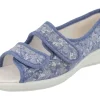 Womens Wide Fit Easy Access Full Back Canvas Shoes - Rattle<DB Wider Fit Shoes New