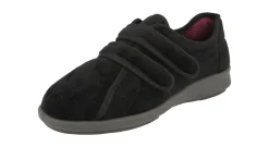 Womens Wide Fit Easy Access Slippers - Eunice<DB Wider Fit Shoes Fashion