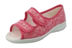 Womens Wide Fit Easy Access Full Back Canvas Shoes - Rattle<DB Wider Fit Shoes New