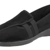Womens Wide Fit Easy On House Shoe Slippers - Cat<DB Wider Fit Shoes Online