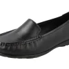 Womens Wide Fit Elasticated Loafer Shoes - Partridge<DB Wider Fit Shoes Discount