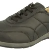 Womens Wide Fit Faux Leather Trainer - Daytona<DB Wider Fit Shoes Fashion