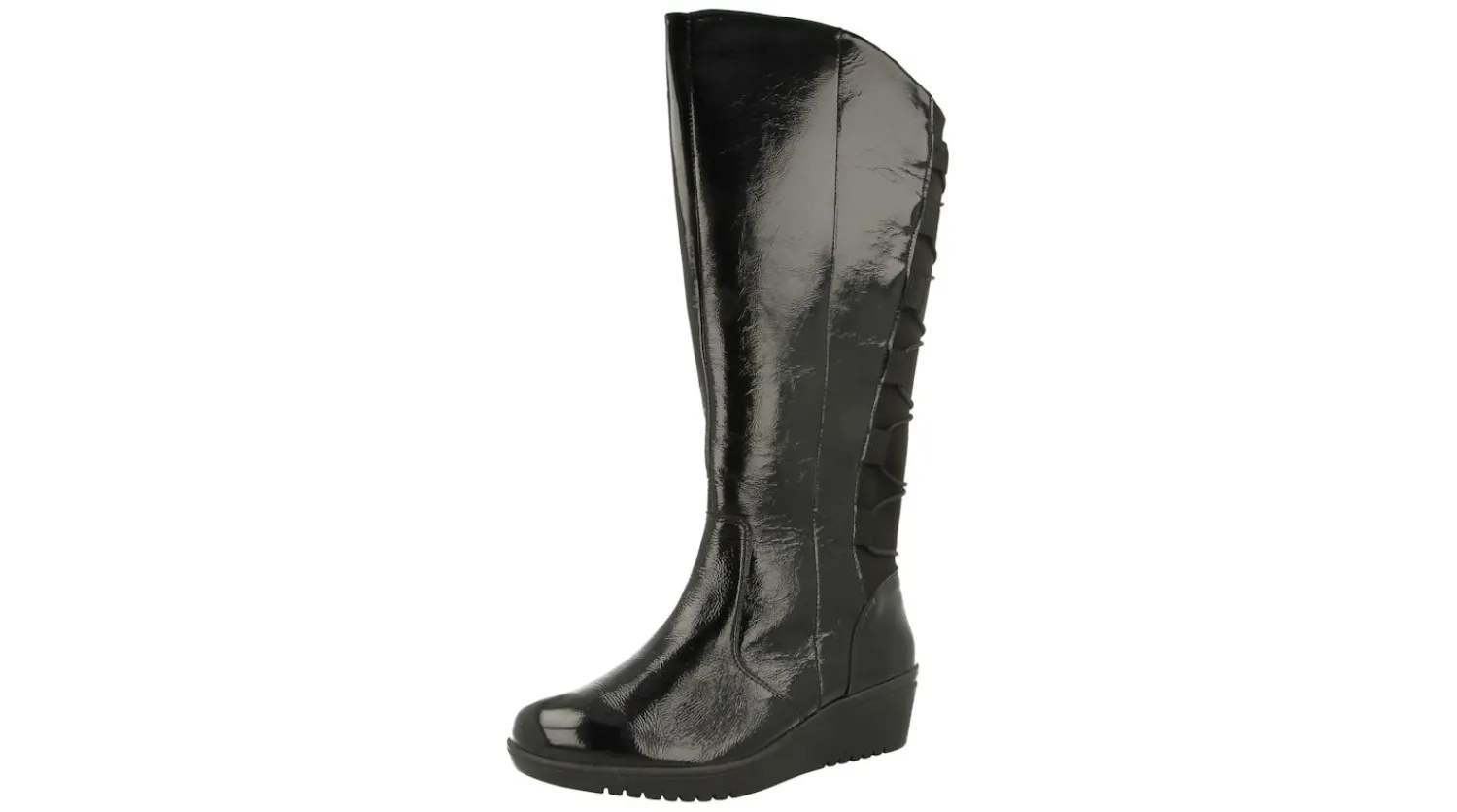 Womens Wide Fit Knee High Boots - Pretoria<DB Wider Fit Shoes Discount