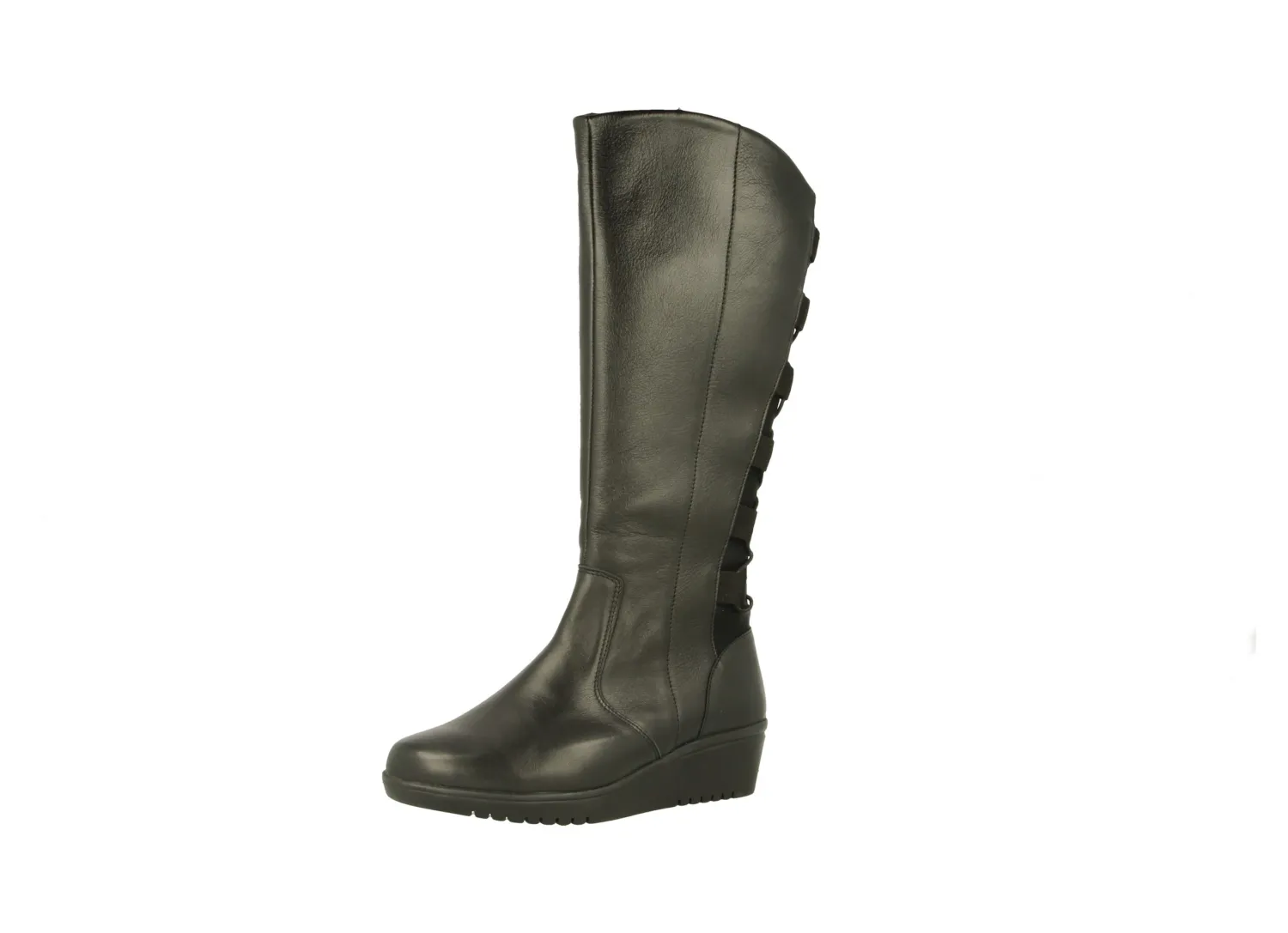 Womens Wide Fit Knee High Boots - Pretoria<DB Wider Fit Shoes Discount
