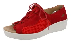 Womens Wide Fit Lace Flat Sandals - Lizard<DB Wider Fit Shoes Online