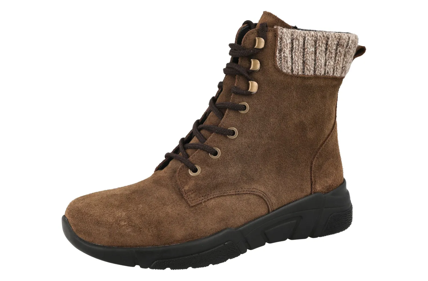 Womens Wide Fit Lace Up Boots - Acre<DB Wider Fit Shoes New