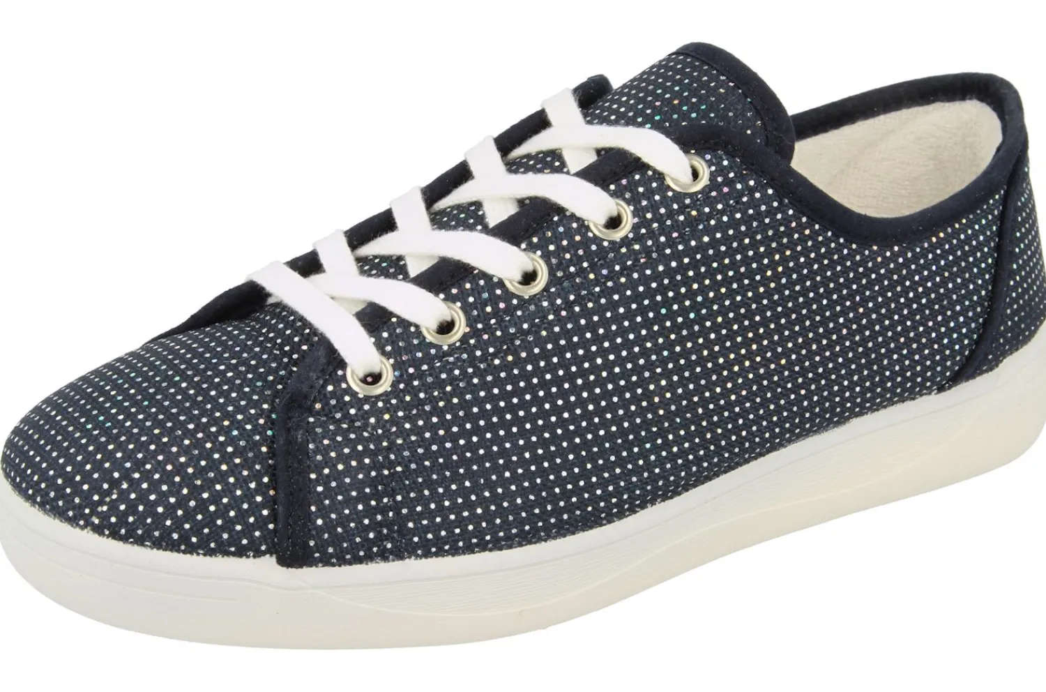 Womens Wide Fit Lace Up Canvas Pumps - Tampa<DB Wider Fit Shoes Best