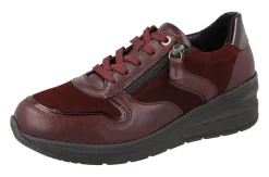 Womens Wide Fit Lace Up Easy Entry Shoes - Fleet<DB Wider Fit Shoes Hot