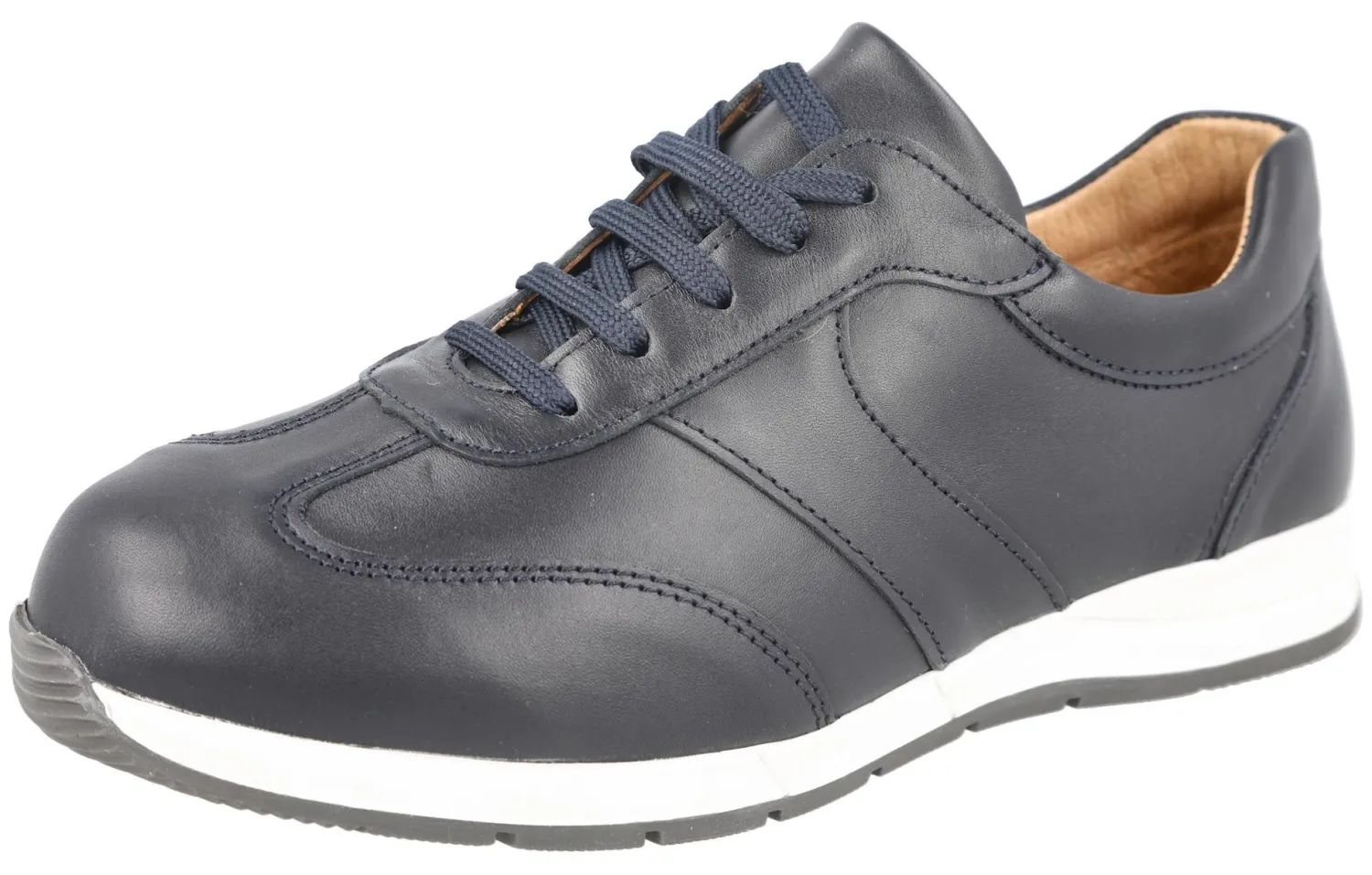 Womens Wide Fit Lace Up Trainers - Ainslee<DB Wider Fit Shoes Hot