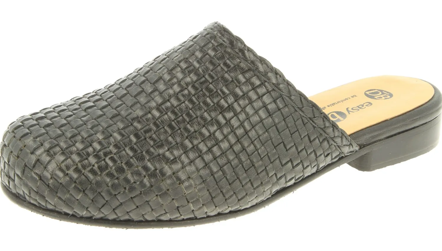 Womens Wide Fit Leather Mule Sandals - Goose<DB Wider Fit Shoes New