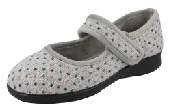 Womens Wide Fit Mary Jane Slippers - Pitsford<DB Wider Fit Shoes Fashion