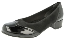 Womens Wide Fit Mid Heel Court Shoes - Badminton<DB Wider Fit Shoes Clearance