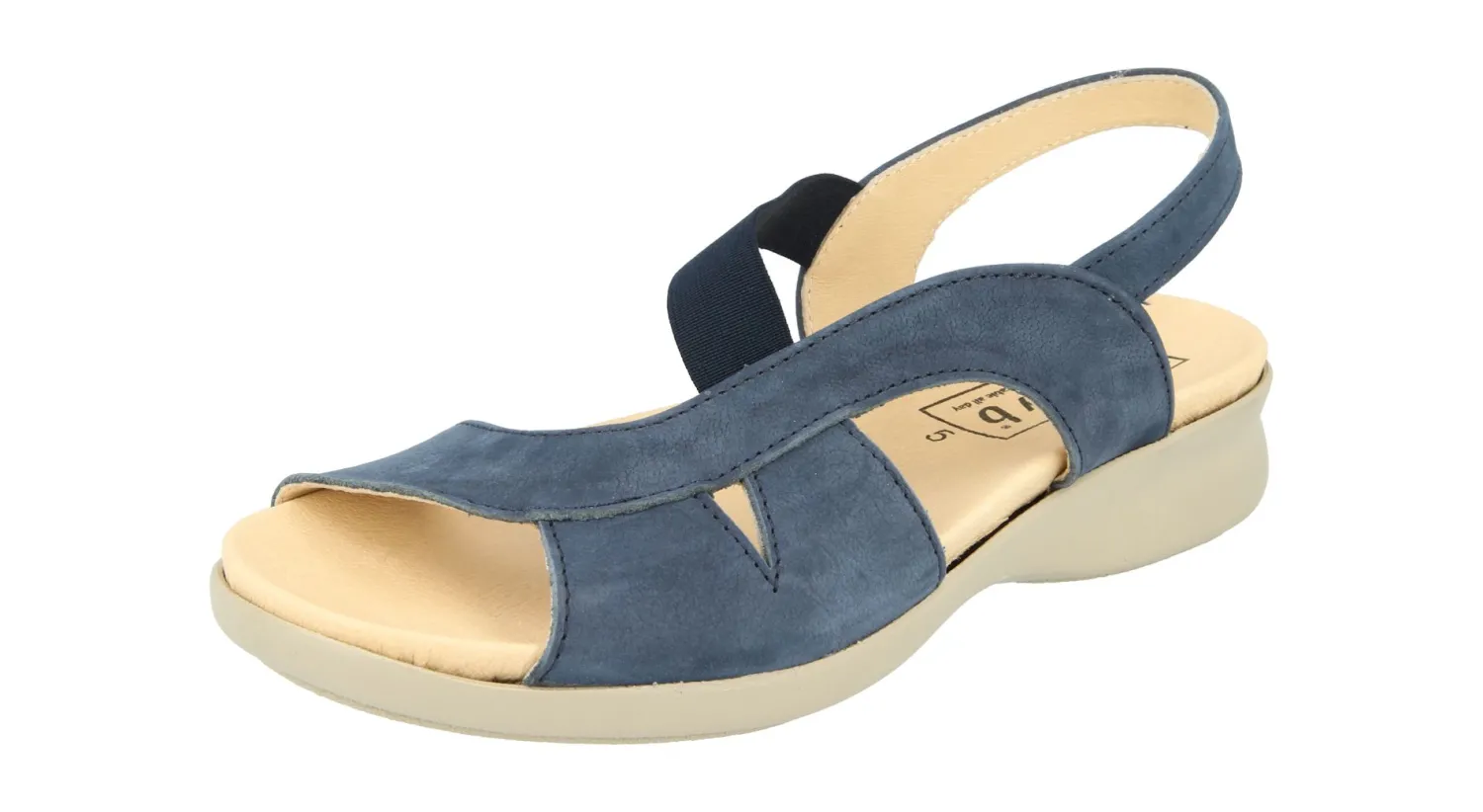 Womens Wide Fit Mule Sandals - Rebecca<DB Wider Fit Shoes Sale
