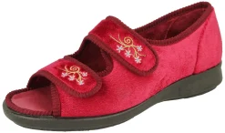 Womens Wide Fit Open Toe Slippers - Ace 2<DB Wider Fit Shoes Outlet