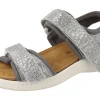 Womens Wide Fit Pull Back Strap Flat Sandals  - Teal<DB Wider Fit Shoes Outlet