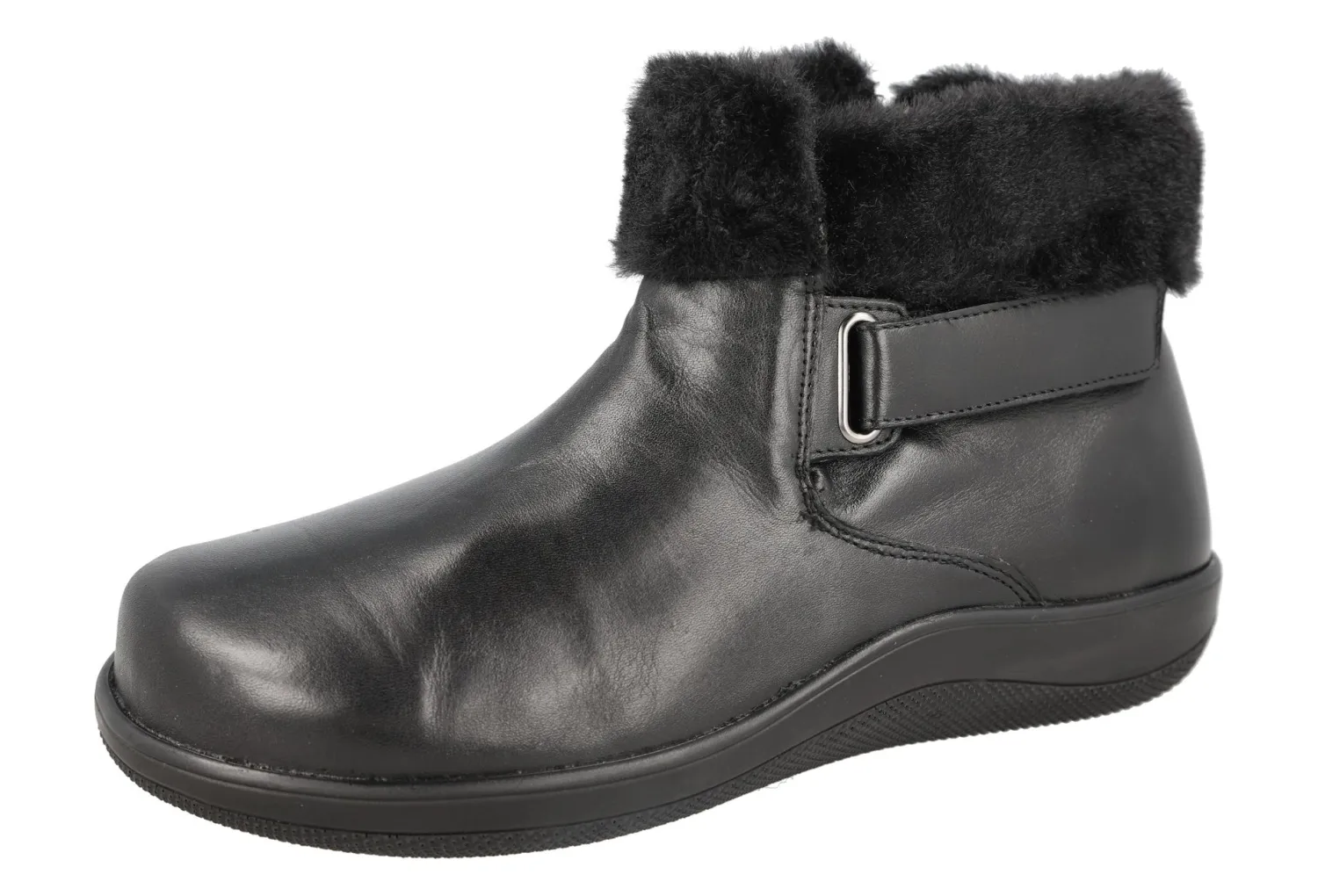 Womens Wide Fit Side Zip Boots - Ludlow<DB Wider Fit Shoes Outlet