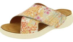 Womens Wide Fit Slide Mule Sandals - Roxanne<DB Wider Fit Shoes Discount