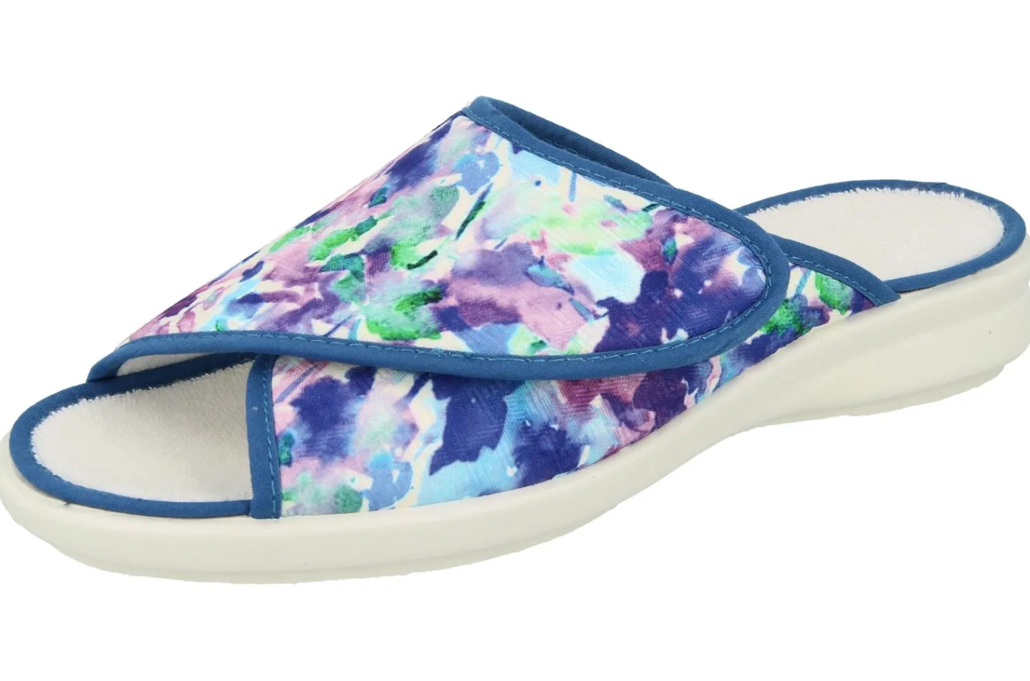 Womens Wide Fit Slide Mule Sandals - Swallow<DB Wider Fit Shoes Hot