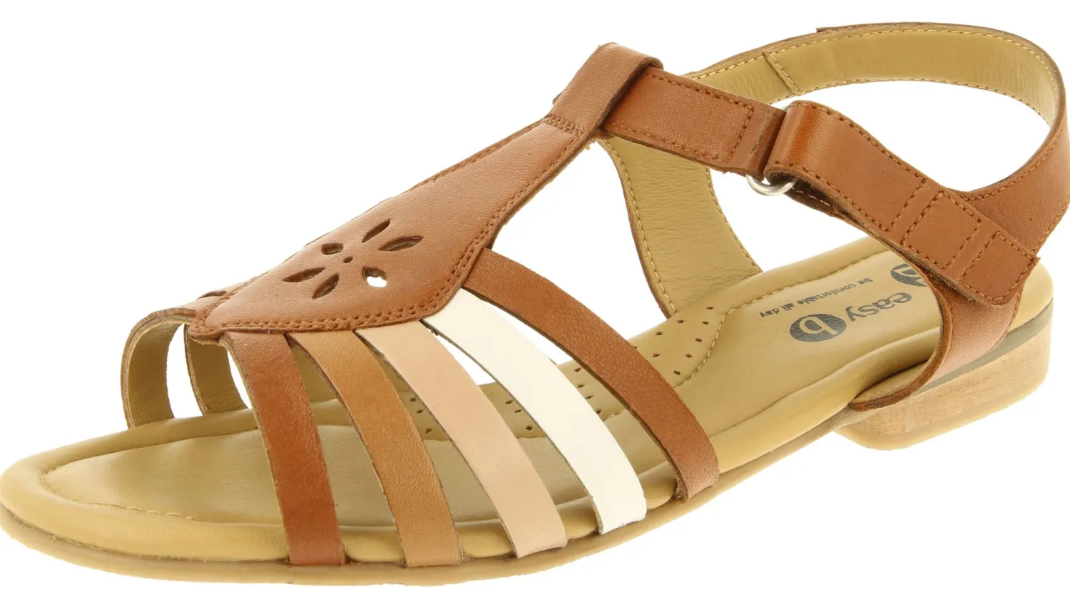 Womens Wide Fit Slingback Sandals - Tundra<DB Wider Fit Shoes Clearance