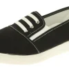 Womens Wide Fit Slip On Canvas Pumps - Coup<DB Wider Fit Shoes Sale
