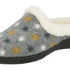 Womens Wide Fit Slip-On Mule Slippers - Tracey<DB Wider Fit Shoes New
