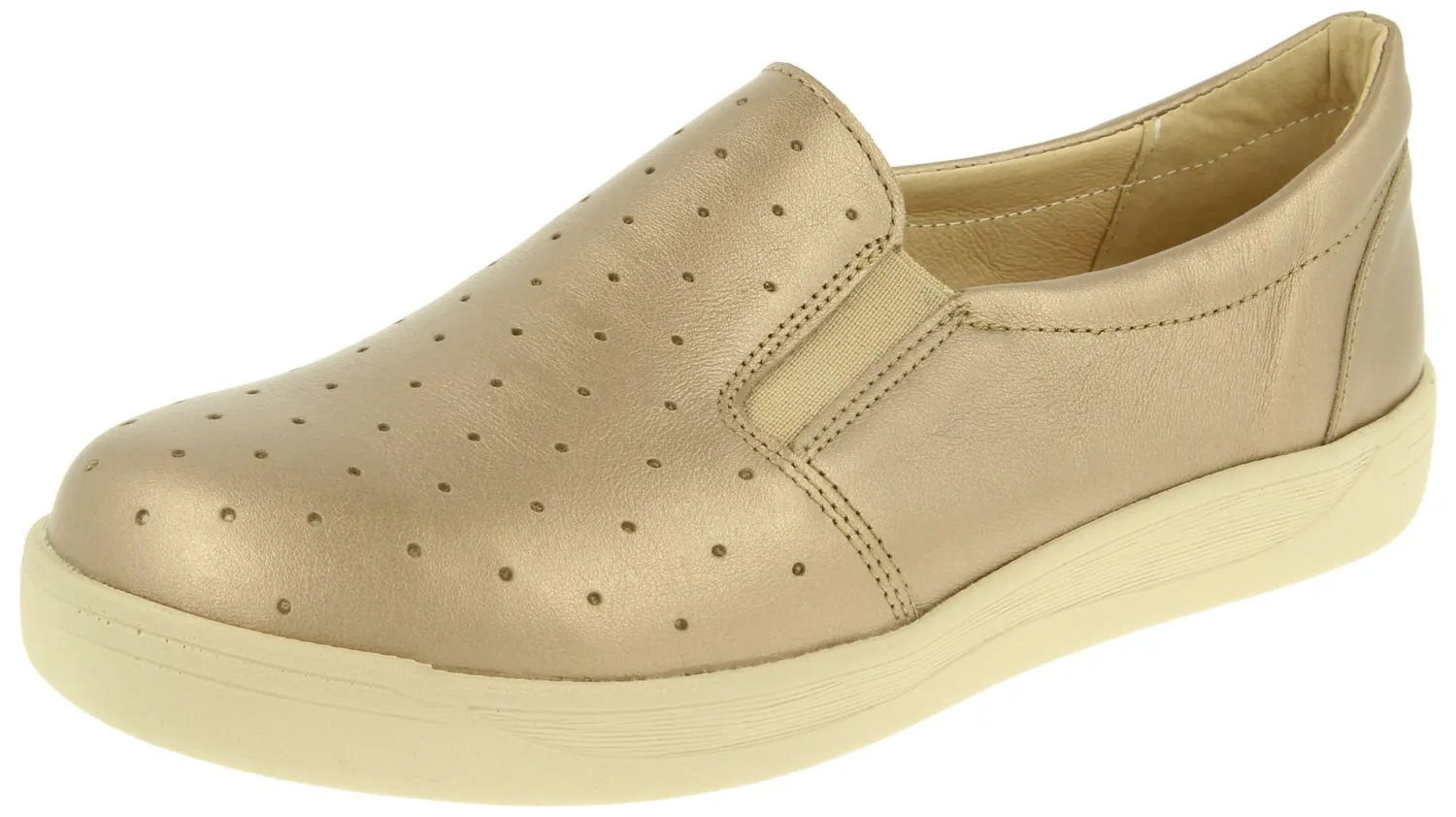 Womens Wide Fit Slip-on Pumps - Shelduck<DB Wider Fit Shoes Best